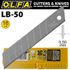 OLFA Blades Lb-50 50/pack 18mm